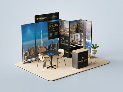 Real Estate Exhibition broker agency real estate real estate exhibition stand design