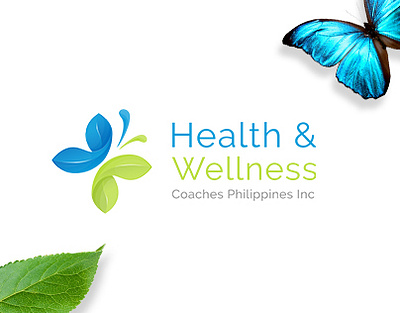 Health and Wellness Coaches Philippines Inc. Logo branding dribbble identity illustration logo logos
