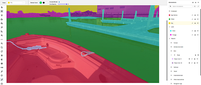 Image Segmentation For AI Controlled Boat