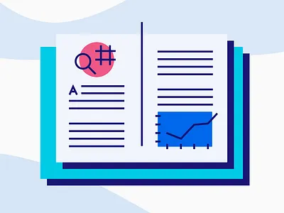 ASO Glossary Guide Illustration aso dictionary editorial glossary illustration