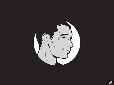 Simple profile picture avatar boy branding character character design design eyes face illustration logo man profile profile picture ui vector