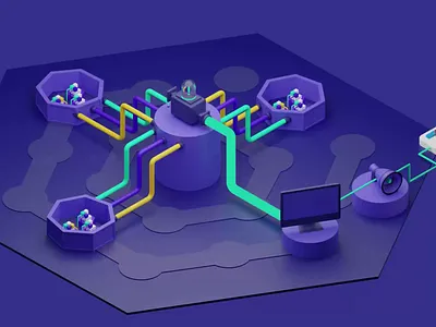Contain IQ 3d 3ddesign animation blender branding dashboard design graphicdesign illustration isometricdesign logo mobileapp motiongraphics productdesign responsivedesign techillustration ui uiuxdesign ux uxmotion