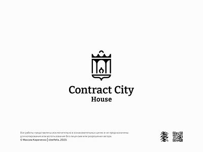 Contract City House | Brand Identity brand identity branding construction design flat identity logo logodesign logotype luxury minimal palette pattern premium typography