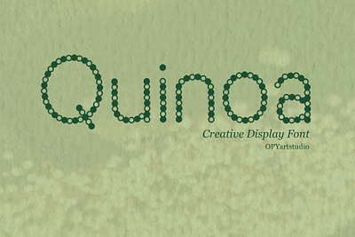 Quinoa - Creative Display Font