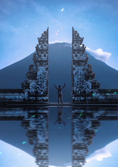 Digital Art : Bali is heaven on earth art bali digital art indonesia manipulation photoshop