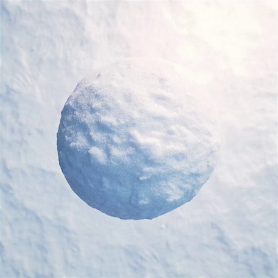 Snowball Reconstruct 3d blender blender3d c4d design houdini render simulation