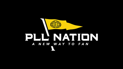 PLL Nation Logo Animation animation branding design graphic design lacrosse logo sports
