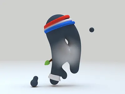 A🌱👟 36daysoftype 3d a alphabet design digital doodle font fun graphic design icon illustration letter lettering logo organic sport type typography womp