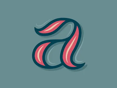 36 Days of Type - A 36 days of type a ill illustration letter a lettering typography