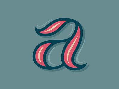 36 Days of Type - A 36 days of type a ill illustration letter a lettering typography