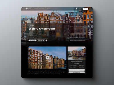Planners - Selling Travel Guide Platform app design graphic design travel travel website ui ux web web design website