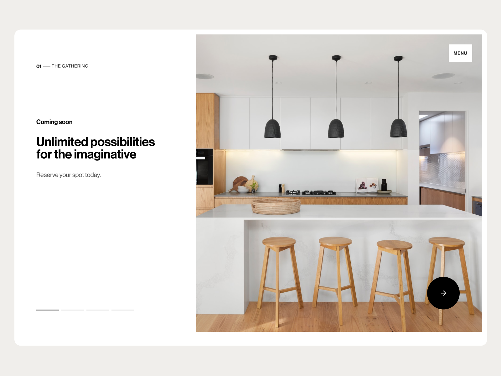 Furniture co Landing Page animation clean design desktop desktop animation furniture interaction interaction design landing page landing page design minimal modern prototype ui ui design ux ux design visual design web design