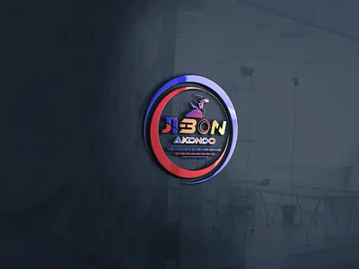 JIBON Name Logo Design logo logo design minimal logo namelogo