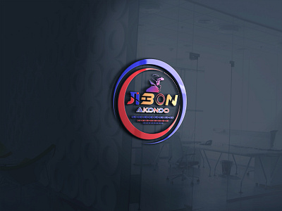 JIBON Name Logo Design logo logo design minimal logo namelogo