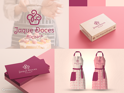 Visual Identity - Jaque Doces branding design graphic design identidade visual illustration logo logotipo vector visual identity