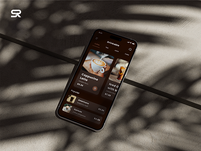 Drinkable: Coffee Shop (App Design) app app design clean coffee coffee app coffee bar coffee shop design drink flat juice bar minimal mobile modern ui ui ux ui design ux ux design web design