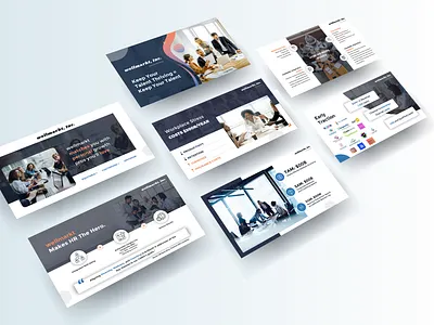 Wellmarkt Pitch Deck Design datavisualisation datavisualization quality deckdesign design graphic design infographicdesign powerpointslides presentation investordeck