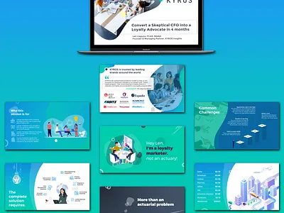 KYROS Sales Presentation Design branding datavisualisation datavisualization quality deckdesign design graphic design illustration infographicdesign logo presentation investordeck