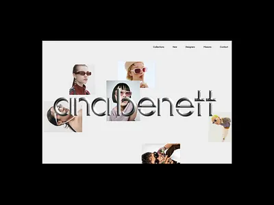 ANA BENETT — WEBSITE animation branding design digital design graphic design ui web design