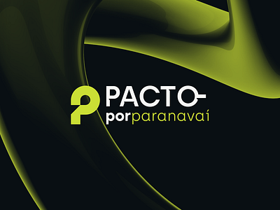 Pacto Por Paranavaí branding design logo minimal policy