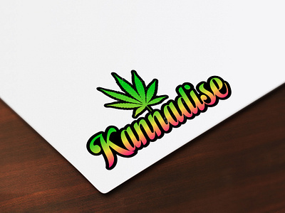 KANNADISE CANNABIS WEED CBD LOGO DESIGN medical cannabis packaging