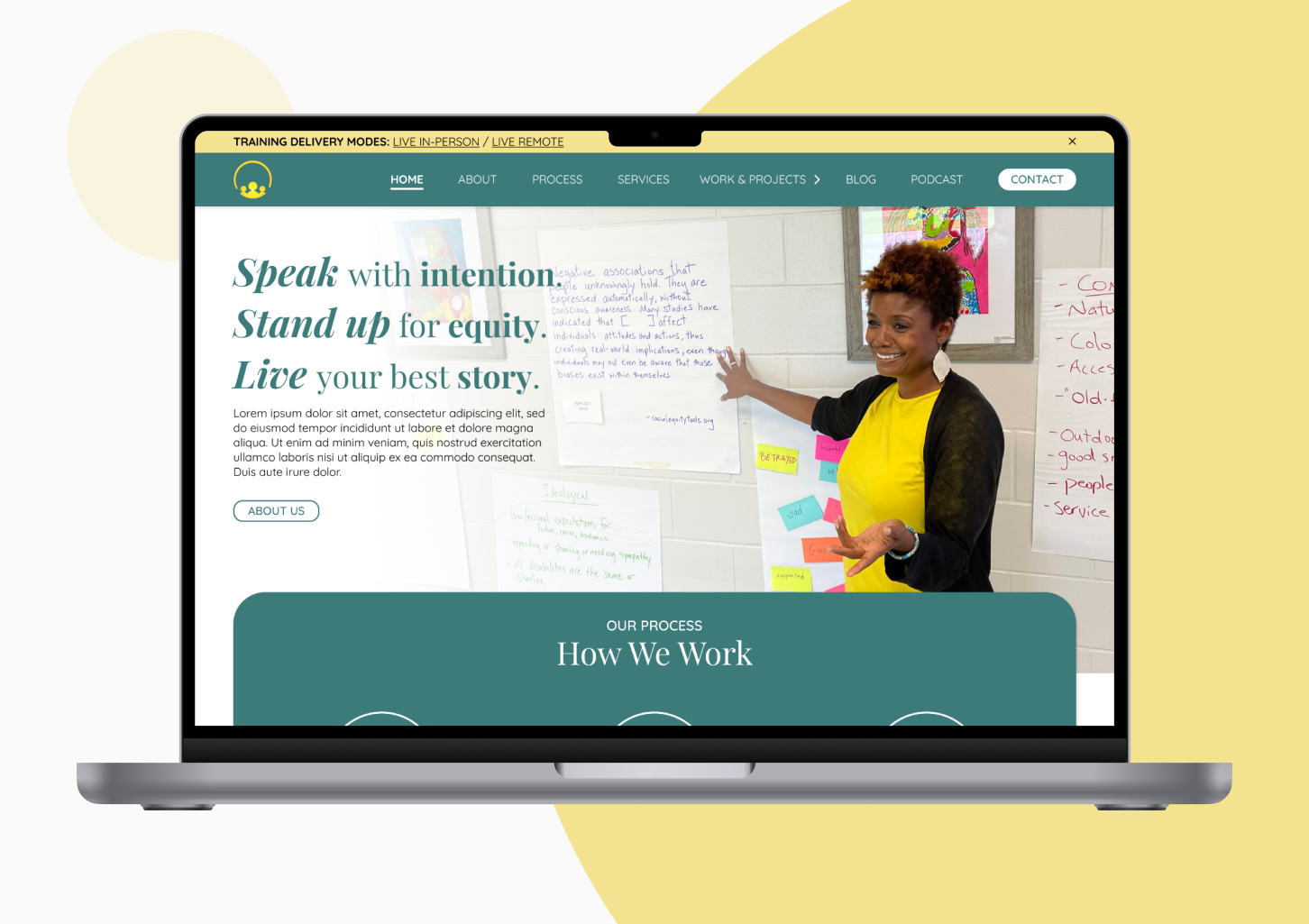 Powerful Communications: UI/Web Design branding design styleguide ui web design webdesign website