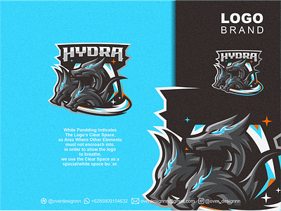 Hydra Logo by Hussnain Graphics on Dribbble