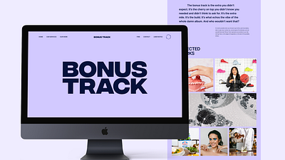 Bonus Track - Web Design design illustration web development webdesign