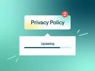 Mini set for data privacy platform 2d case study client commercial design digital gdpr illustration kapustin loading privacy policy set terms of service update vector web