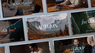 Autumn Vibes Mega-Series autumn church design fall graphic design leaves mega series nature proclaim promedia scenery series sermon slides weekend