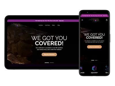 Throwin Stones: Web Re-design For a Remarkable UI/UX Experience design illustration ui ux ux design