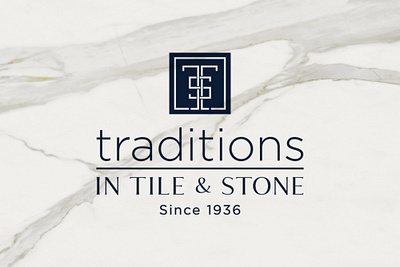 Traditions in Tile & Stone | Logo & Branding Design brand design branding icon illustrator logo logo deign logo mark rebrand submark