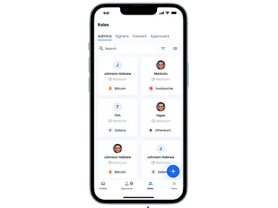 Adding a New Role | Multiple Input Fields UI Design experiencedesign mobileapp saas saasproduct ui uiux web3