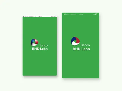ReDesign App screen 1 - Banco BHD branding interface typography ui