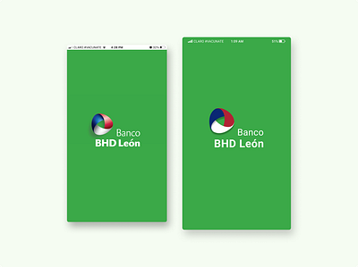 ReDesign App screen 1 - Banco BHD branding interface typography ui