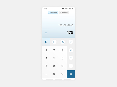 Calculator app appdesign appui branding calculator dailyui design graphic design illustration logo minimal ui uidesign uidesigner uiux uiuxdesign ux uxdesign uxui uxuidesign