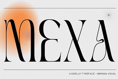 Mexa - Elegant Logo Font calligraphy display display font font font family fonts hand lettering handlettering lettering logo sans serif sans serif font sans serif typeface script serif serif font type typedesign typeface typography
