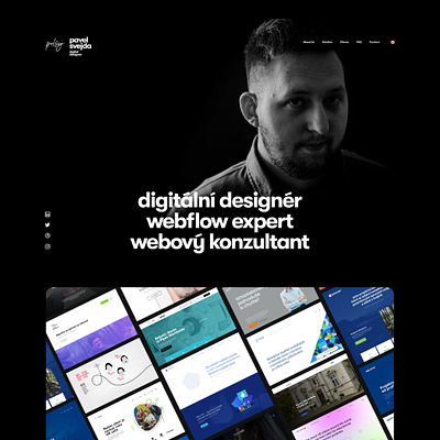 pvlsvj: new website branding design graphic design responsive ui webdesign webflow