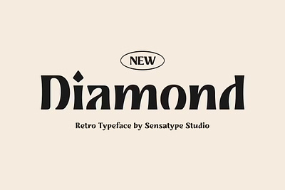 Diamond - Retro Typeface calligraphy display display font font font family fonts hand lettering handlettering lettering logo sans serif sans serif font sans serif typeface script serif serif font type typedesign typeface typography