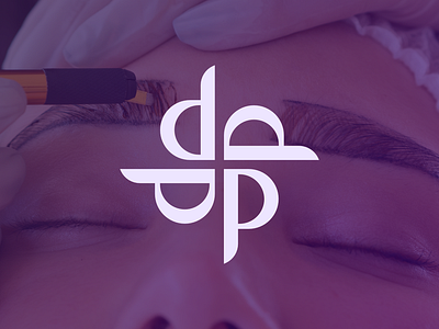 Pezhal MicroBlading beauty blade branding graphic design logo micro mockup