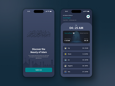 Islamic APP Ui adobe appdesign appdesigner branding dailyquranverse design dribbbleshot figma graphic design islam islamicapp islamicdesign mobile app quranicdaily spiritualjourney ui user experience userinterface ux xd