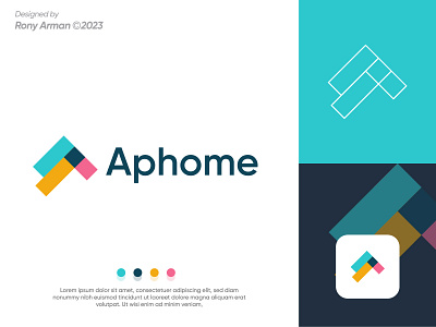 Aphome logo brand identity brand mark branding logo logo design popular logo visual identity