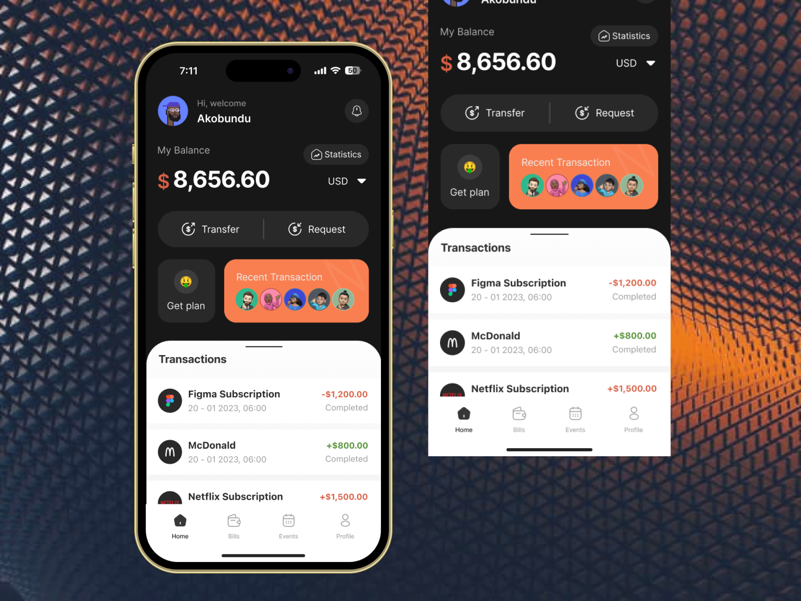 Example of Mobile Application Design 