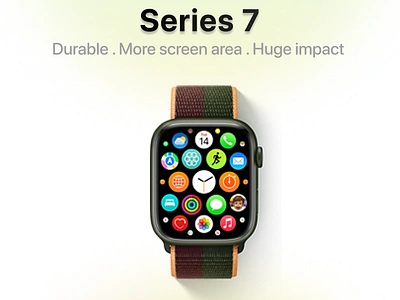 Apple Watch | Poster apple applewatch branding design figma graphic design logo poster typo typography vector watch