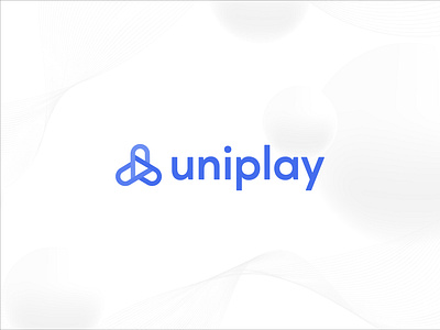 Uniplay minimalist Logo design brand branding brandstyle guide creative logo custom logo design logo logo design minimal minimalist modern logo monogram play logo simple logo tech logo video logo website logo