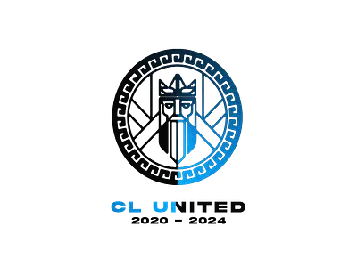 CL United | Logo design illustration logo mockup photoshop typography vector