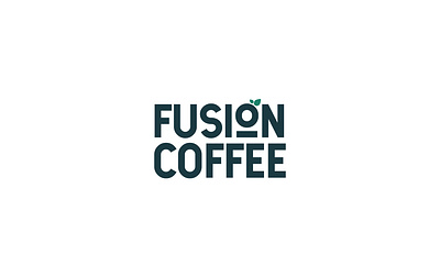 Fusion Coffee branding graphic design illustration logo