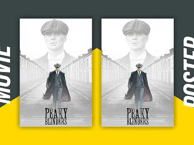 Peaky Blinders | Movie Poster Design | Film Poster action movie poster adobe photoshop design poster film film poster graphic design movie movie poster movie poster design peaky blinders peaky blinders poster poster poster design