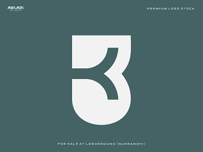 Number 3 and Letter K Logo 3d animation app art branding design flat illustration logo ui
