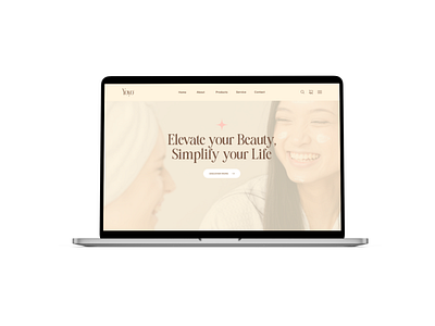 Yoyo Skincare E-Commerce ui ux design uxui web design